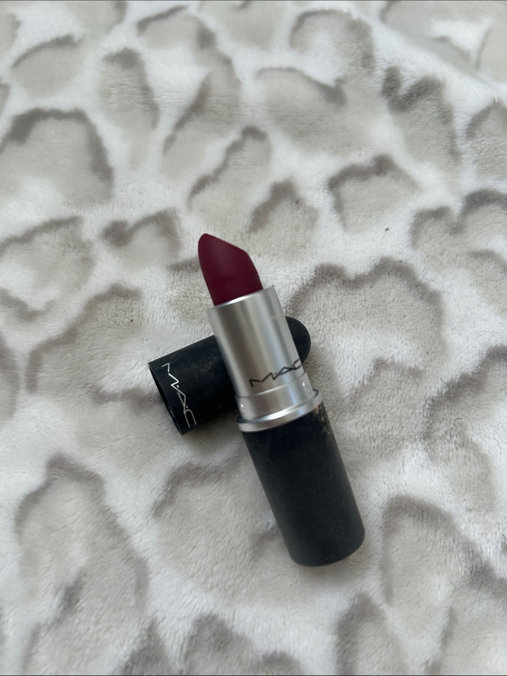 MAC Cosmetics Matte Plum Wine Lipstick